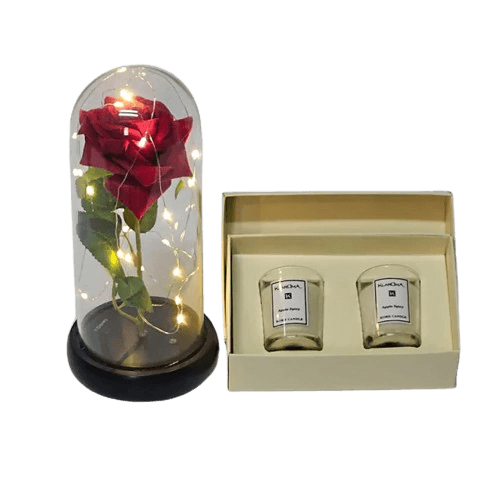 Kit de Velas com Luminária Pequeno Príncipe - UniGifts Presentes Especiais